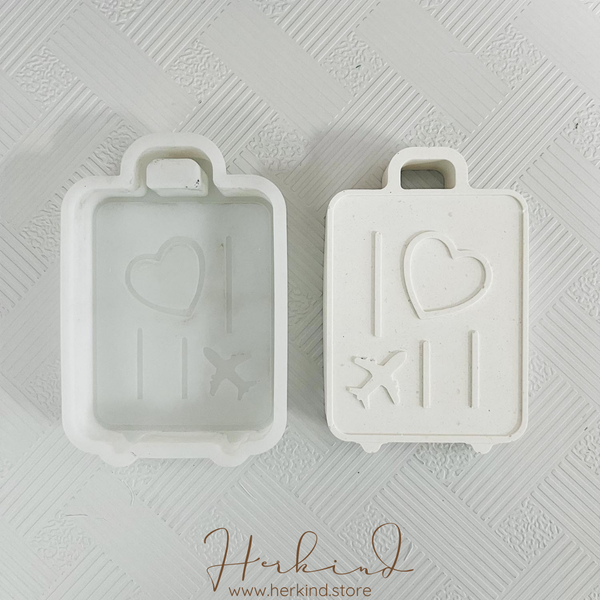 Mini Suitcase Silicone Mold